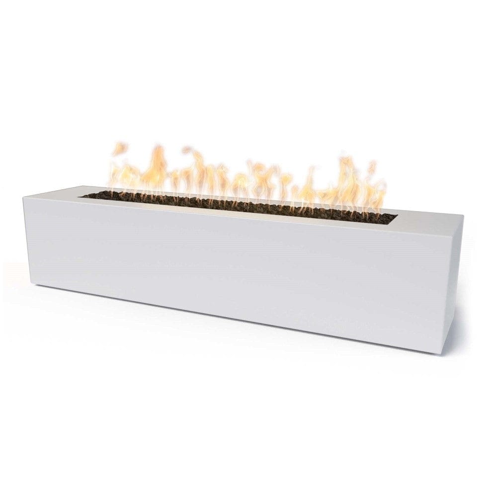 Outdoor Plus Carmen 72-Inch Linear GFRC Gas Fire Pit - Electronic