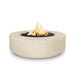 Outdoor Plus Florence 42-Inch GFRC Gas Fire Pit - Match Lit (OPT-FL42) - off white