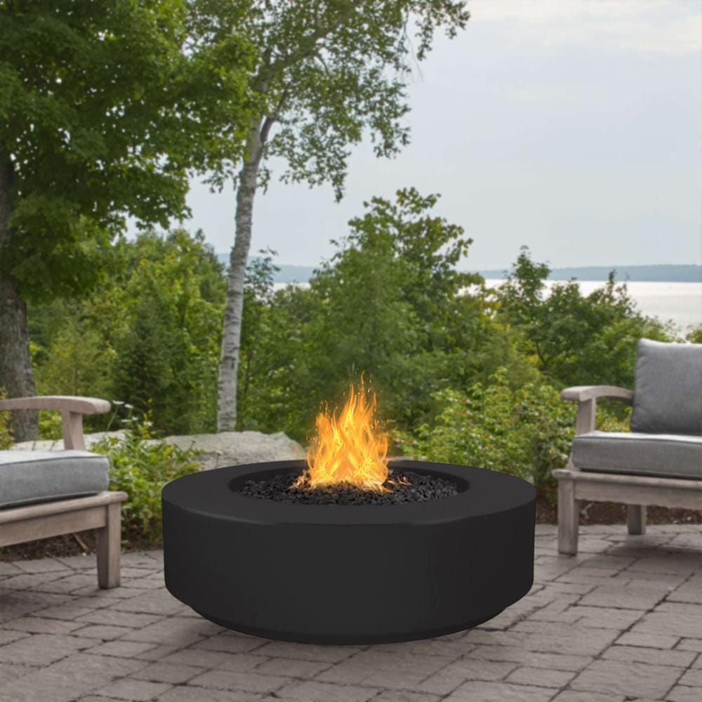 Outdoor Plus Florence 42-Inch GFRC Gas Fire Pit - Match Lit (OPT-FL42) - outdoor