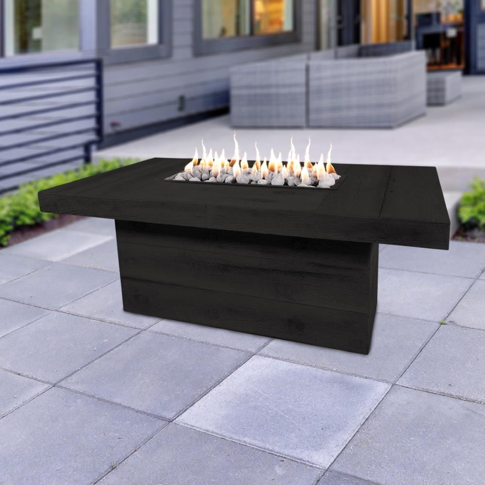 Outdoor Plus Grove 60-Inch Rectangular Concrete Fire Table (OPT-GRVWG60)