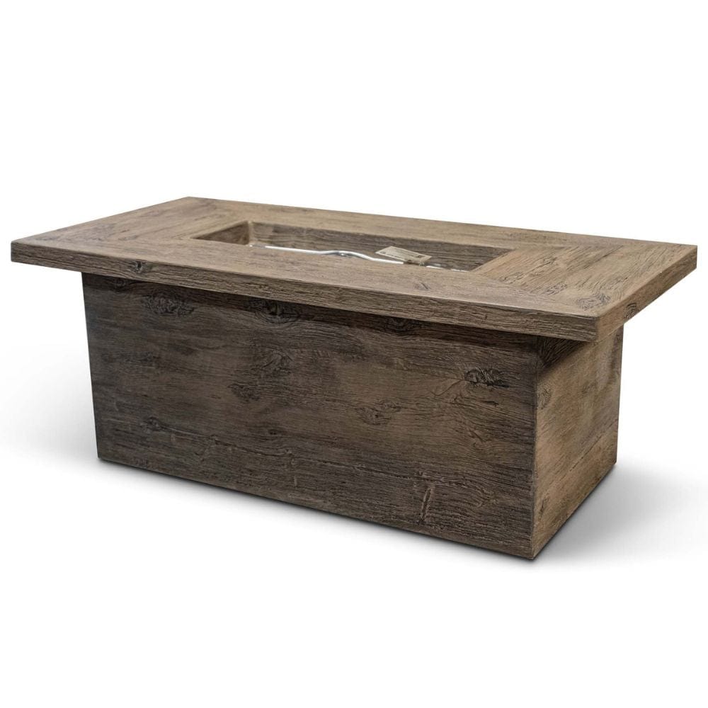 Outdoor Plus Grove 60-Inch Rectangular Concrete Fire Table (OPT-GRVWG60)