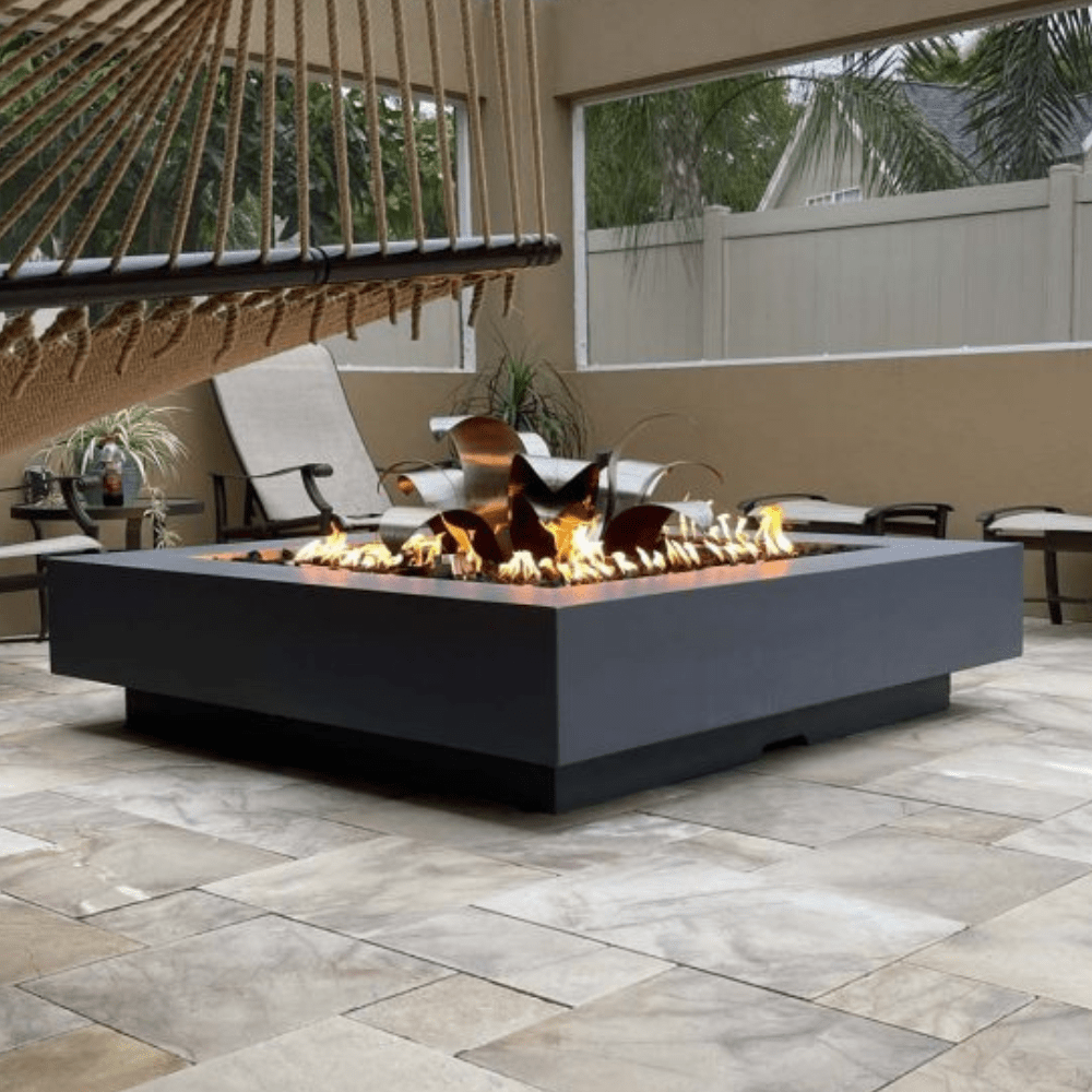 Outdoor Plus Lotus Flower Ornamental Gas Burner (OPT-LF)
