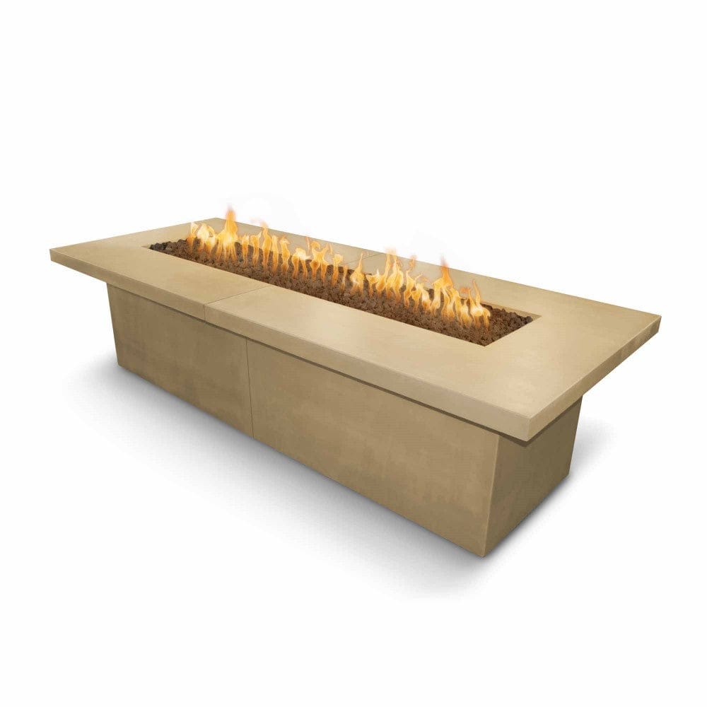 Outdoor Plus Newport Rectangular Concrete Gas Fire Table - Electronic
