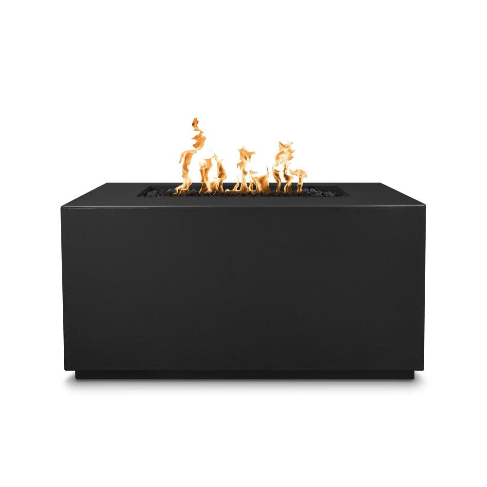 Outdoor Plus Pismo 48-Inch Rectangular GFRC Gas Fire Pit - Match Lit (OPT-2448)