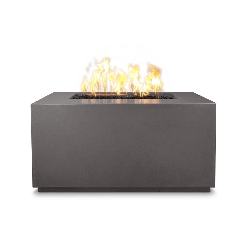Outdoor Plus Pismo 48-Inch Rectangular GFRC Gas Fire Pit - Match Lit (OPT-2448)