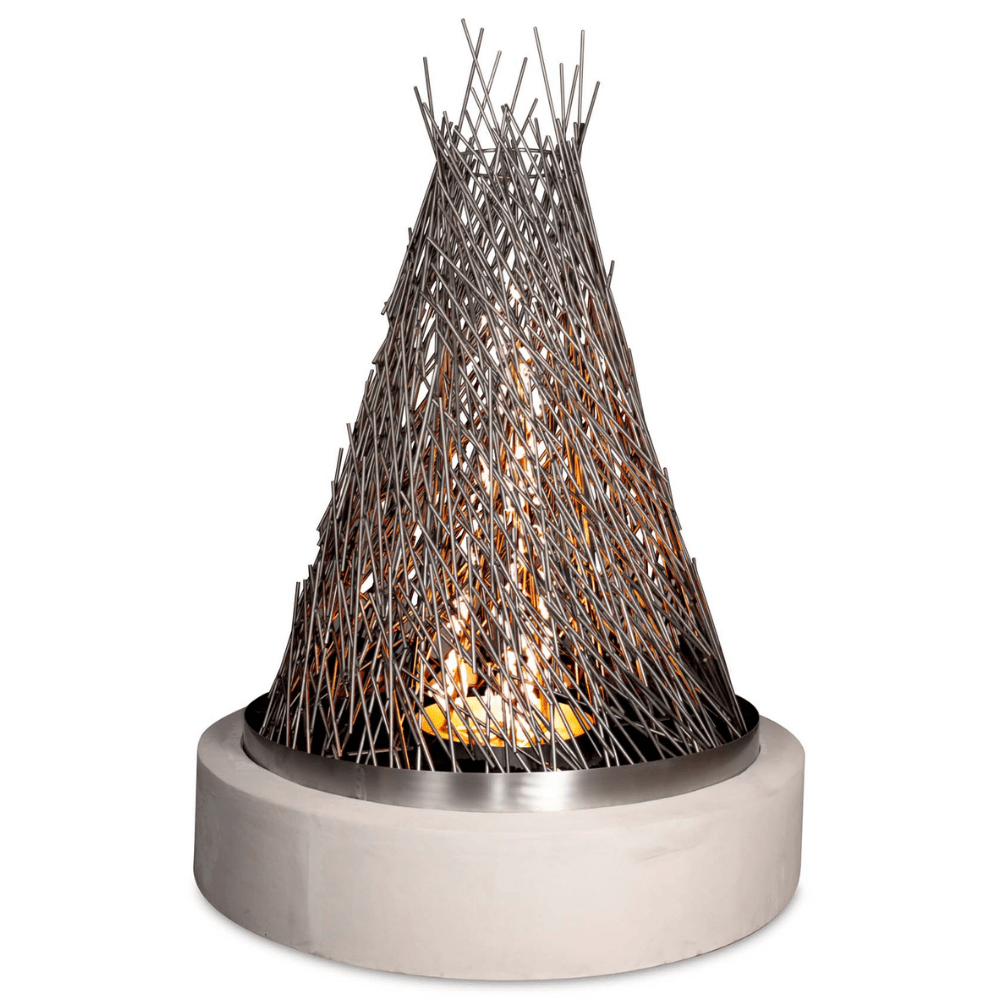 Outdoor Plus The Haystack 72-Inch Tall Fire Tower