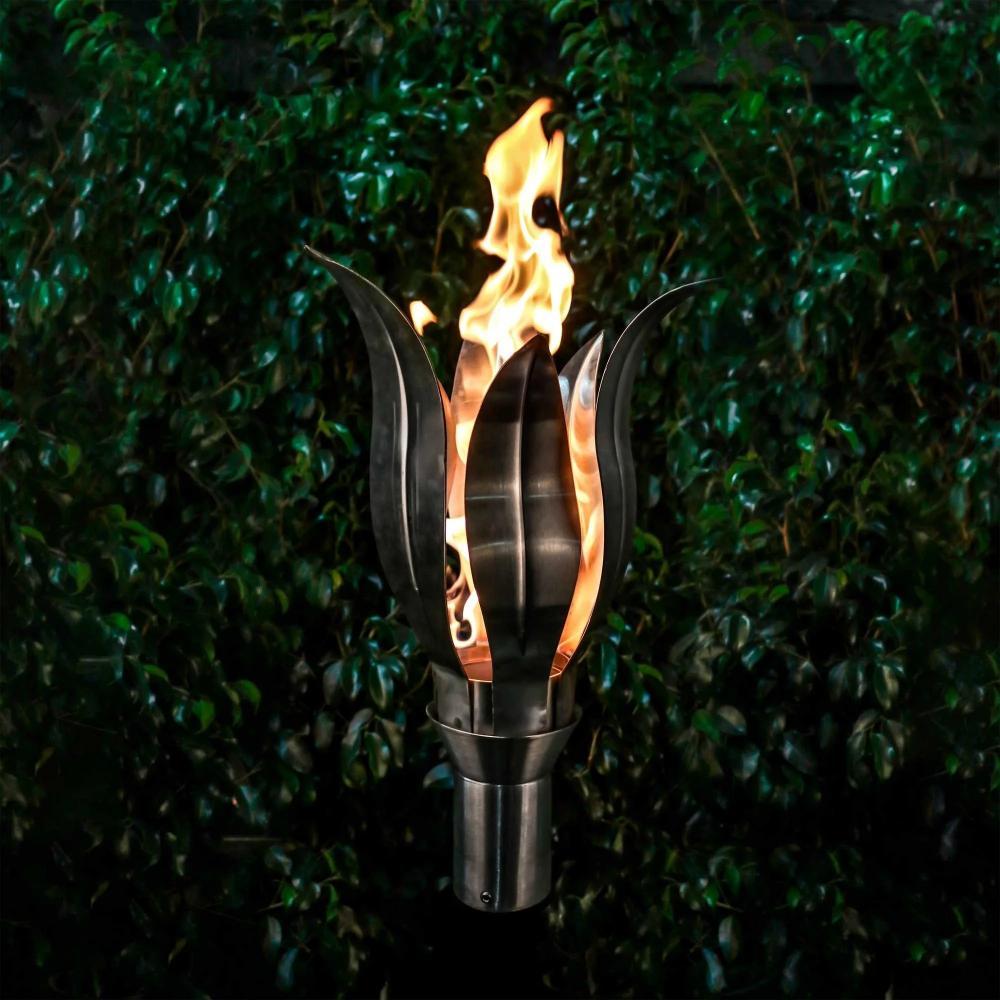 Outdoor Plus 14-Inch Flower Stainless Steel Gas Torch