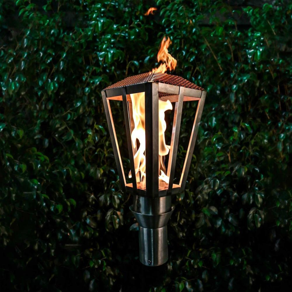 Outdoor Plus 14-Inch Lantern Stainless Steel Gas Torch
