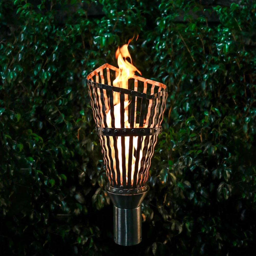 Outdoor Plus 14-Inch Roman Stainless Steel Gas Torch