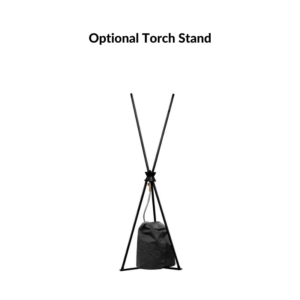 Outdoor Plus 14-Inch Trojan Stainless Steel Gas Torch