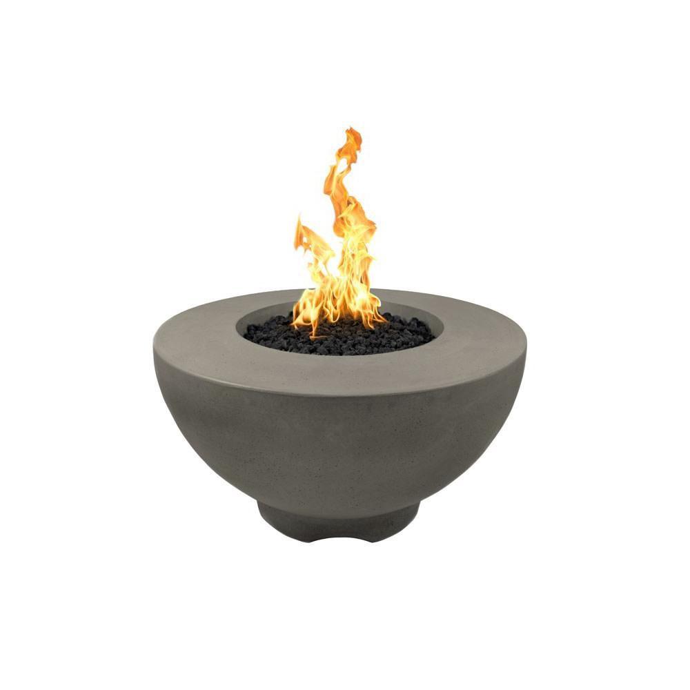 Outdoor Plus Sienna 37-Inch GFRC Gas Fire Pit - Match Lit (OPT-RF37)
