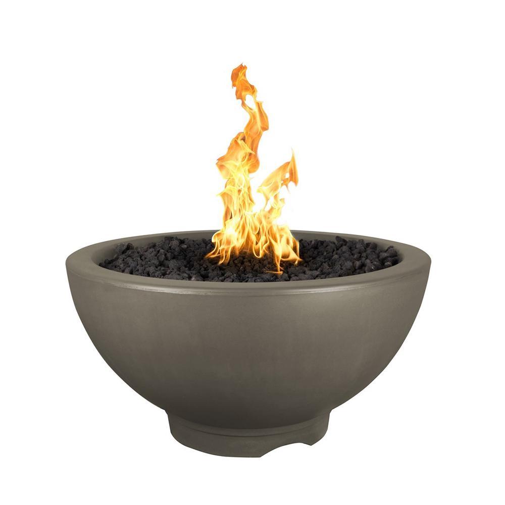 Outdoor Plus Sonoma 38-Inch GFRC Gas Fire Pit - Match Lit (OPT-SONMA38)