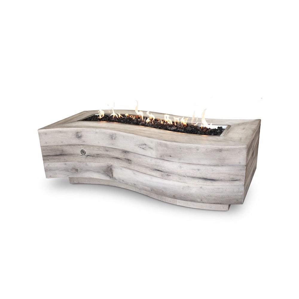 Outdoor Plus Big Sur GFRC Gas Fire Pit - Match Lit