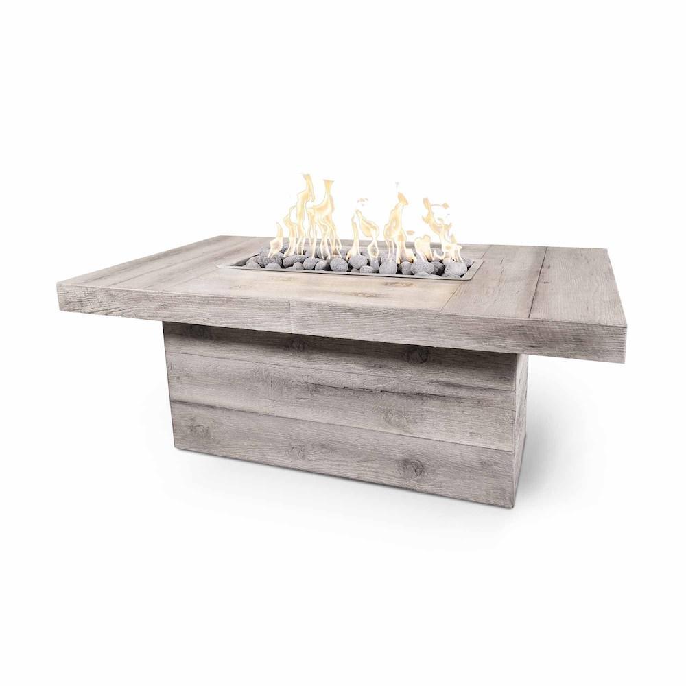Outdoor Plus Grove 60-Inch Rectangular Concrete Fire Table (OPT-GRVWG60)