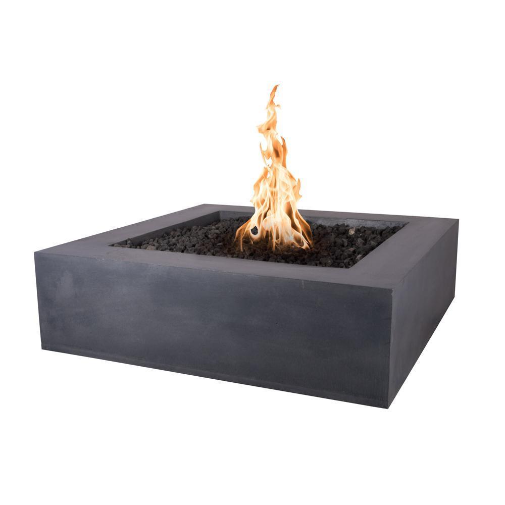 Outdoor Plus Quad GFRC Gas Fire Pit - Match Lit