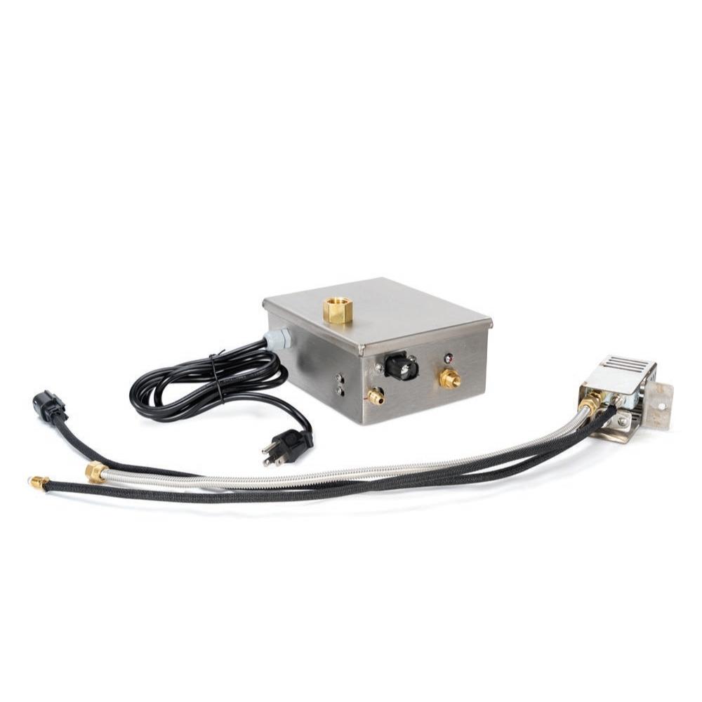 Outdoor Plus Catalina Rectangular GFRC Gas Fire Pit - Electronic