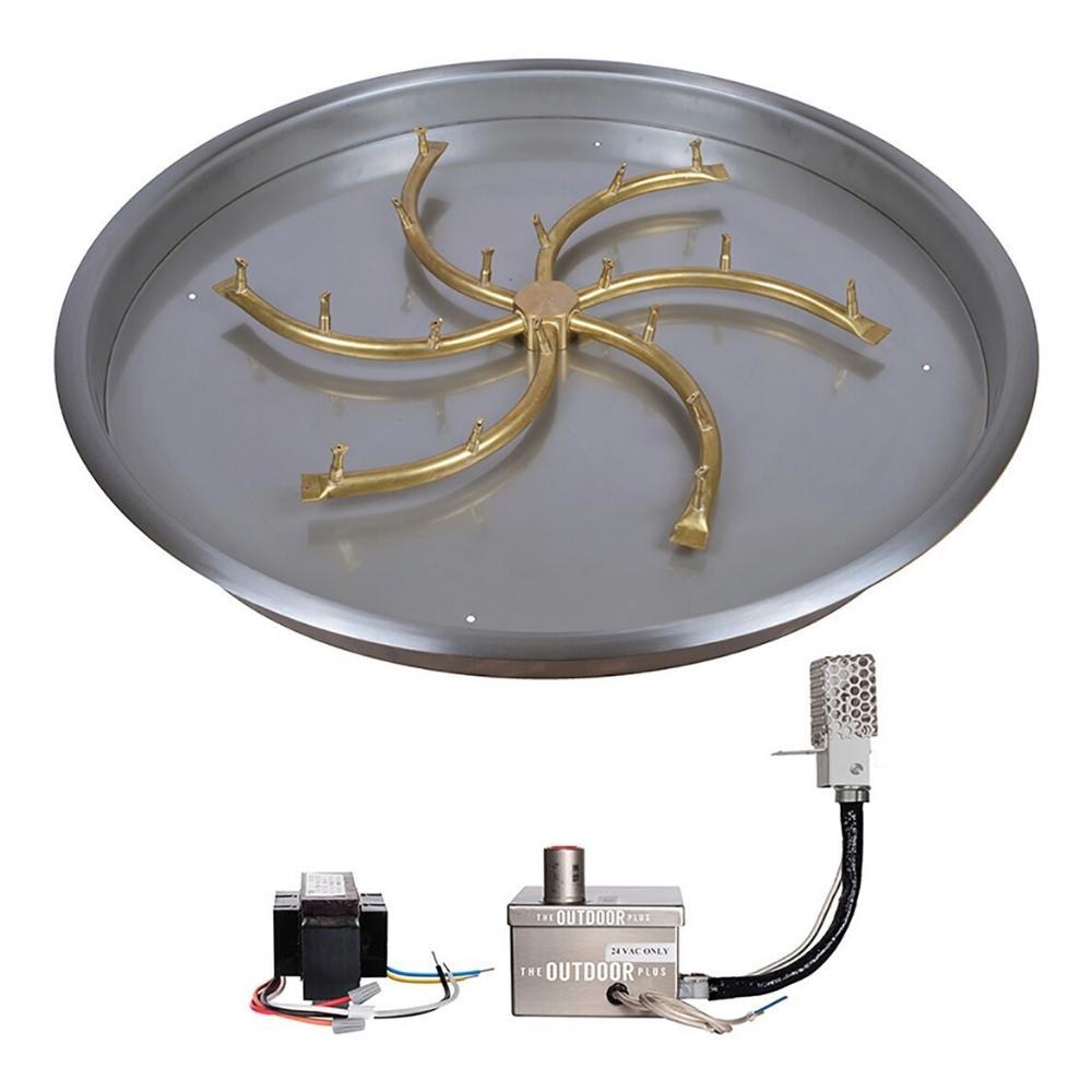 Outdoor Plus Triple "S" Bullet Gas Burner - Electronic, Sizes: 8" - 48" Diameter