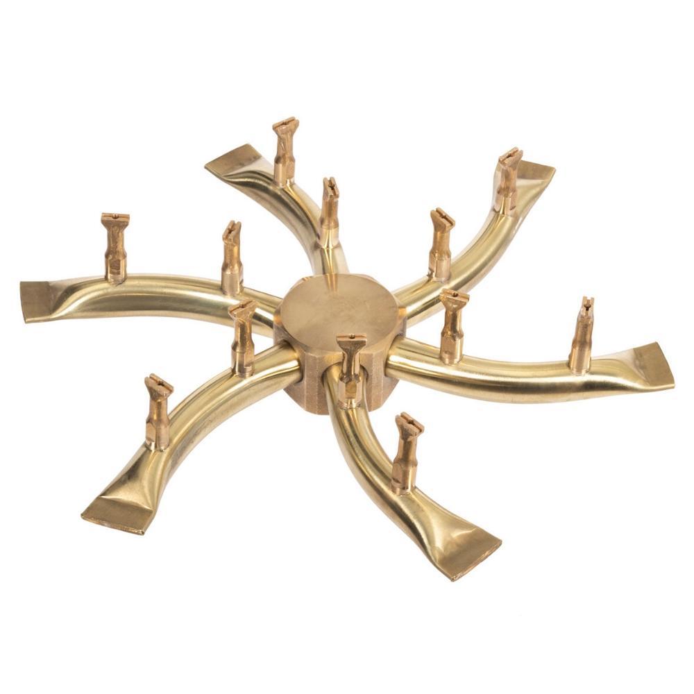 Outdoor Plus Triple "S" Bullet Gas Burner - Match Lit, Sizes: 8" - 48" Diameter