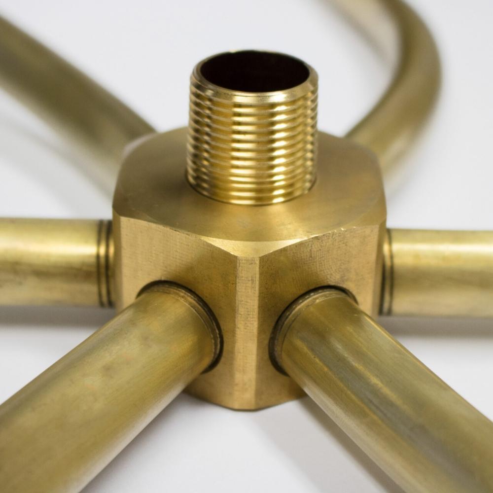 Outdoor Plus Triple "S" Bullet Gas Burner - Match Lit, Sizes: 8" - 48" Diameter