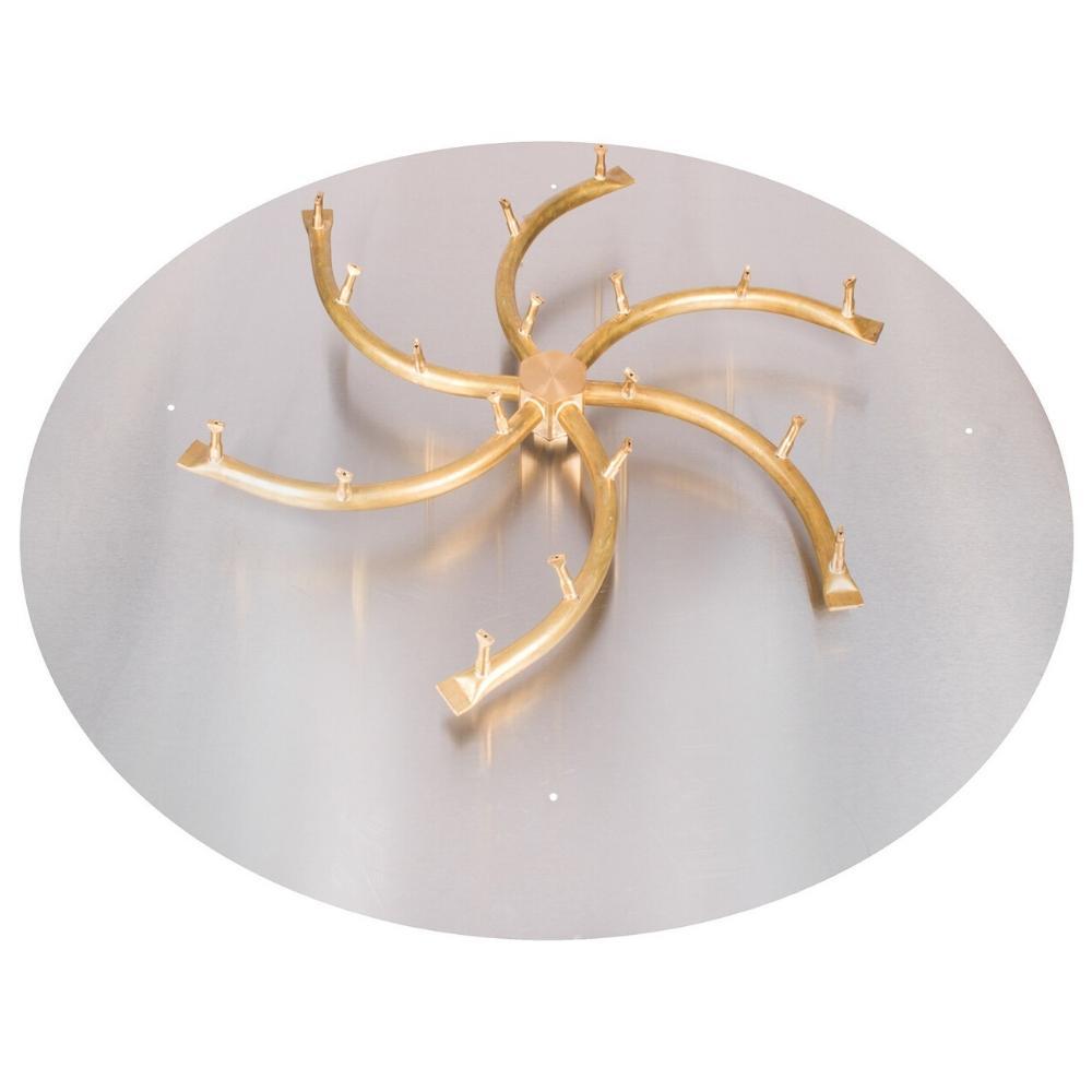 Outdoor Plus Triple "S" Bullet Gas Burner - Match Lit, Sizes: 8" - 48" Diameter
