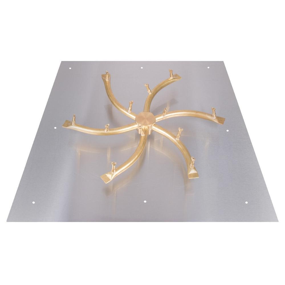 Outdoor Plus Triple "S" Bullet Gas Burner - Match Lit, Sizes: 8" - 48" Diameter