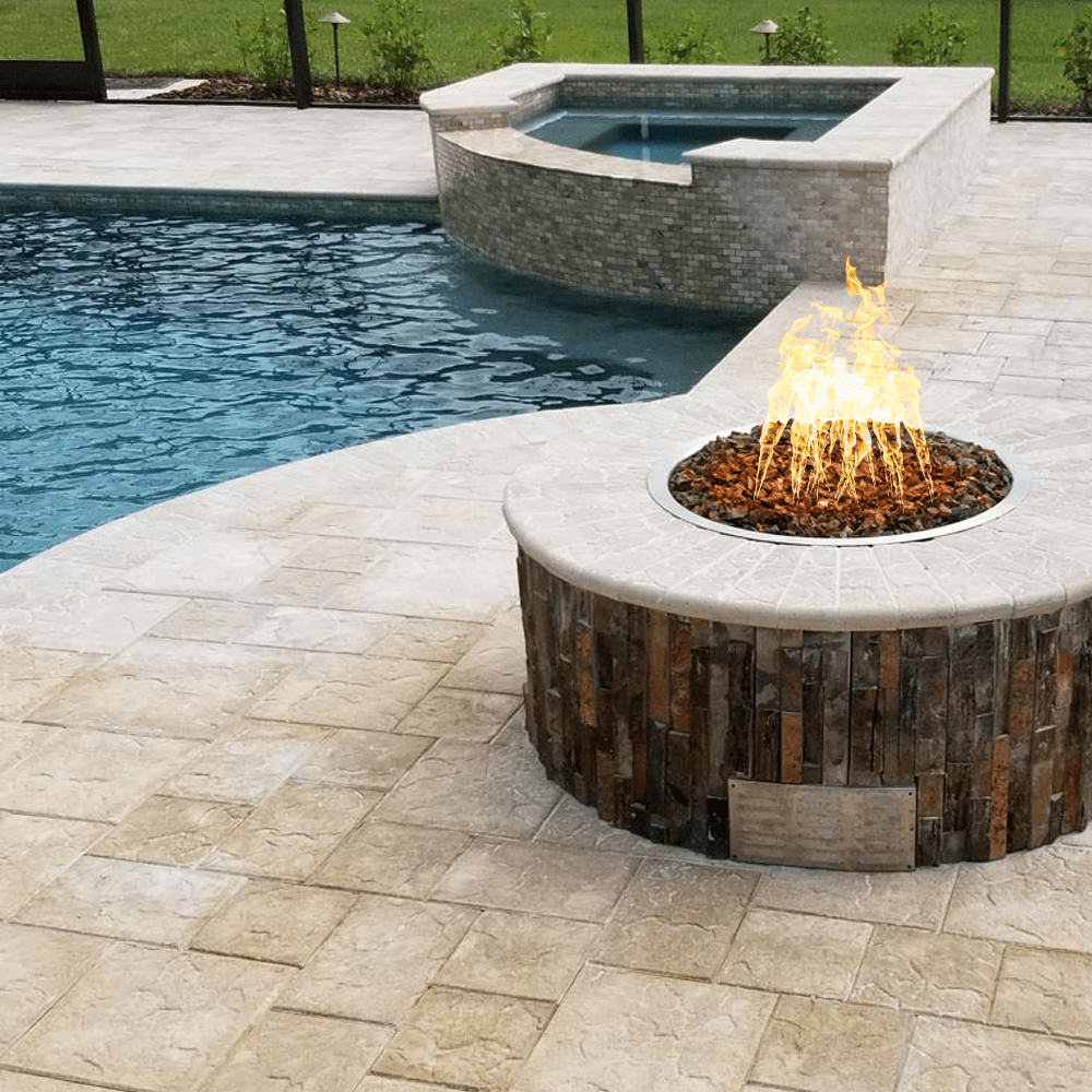 Outdoor Plus Triple "S" Bullet Gas Burner - Match Lit, Sizes: 8" - 48" Diameter